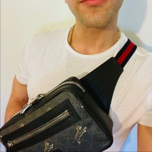 Gucci Fanny pack Leaping Tigers bag